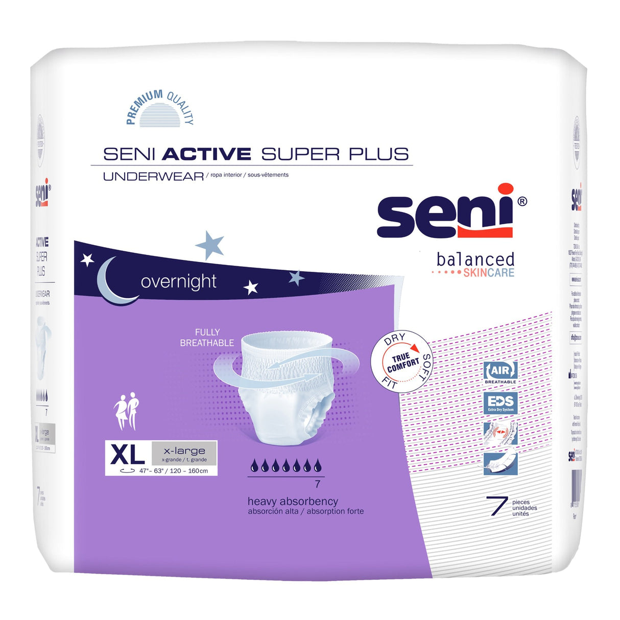 Seni Active Super Plus Absorbent Underwear - SXL16AP1-Sample - LL Medico