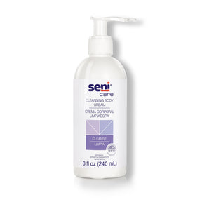 Seni Care Rinse Free Body Wash, 8-ounce Pump Bottle - S-CC08-C11-Single - LL Medico