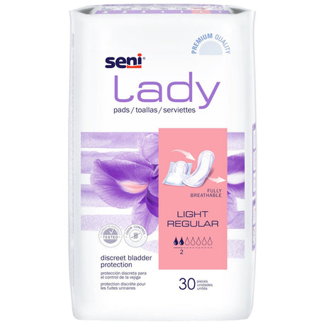Seni Lady Pads Light Regular - S2P30PS1-Pack - LL Medico