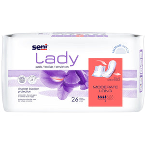 Seni Lady Pads Moderate Long - S4P26PS1-Pack - LL Medico