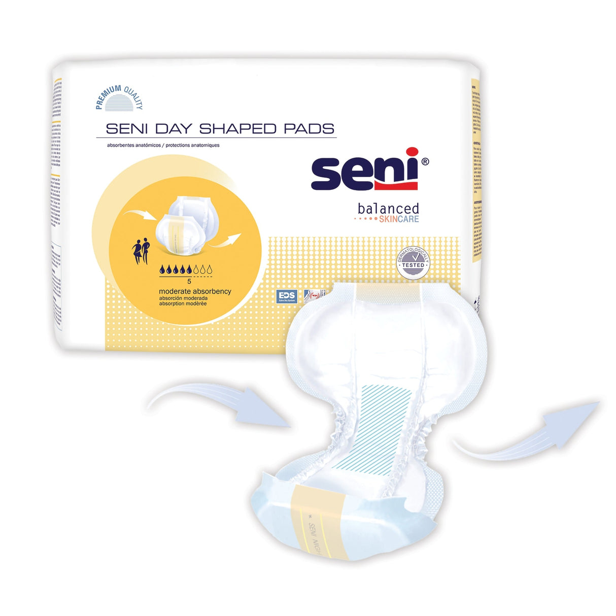 Seni Shaped Pads Day - SUN10PS1-Pack - LL Medico