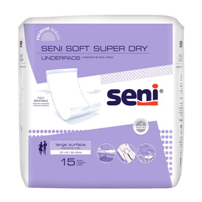 Seni Soft Super Dry Underpads - S0315UD1-Pack - LL Medico