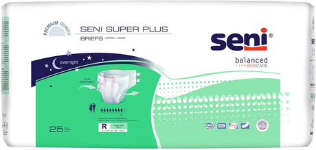 Seni Super Plus Adult Briefs - SRE25BP1-Sample - LL Medico