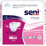Seni Super Quatro Adult Diapers - SLA09BQ1-Sample - LL Medico