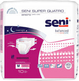 Seni Super Quatro Adult Diapers - SME10BQ1-Sample - LL Medico