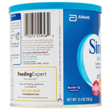 Similac Advance Infant Formula with Iron, Baby Formula, Powder, 12.4 oz Can - 55957-Each - LL Medico