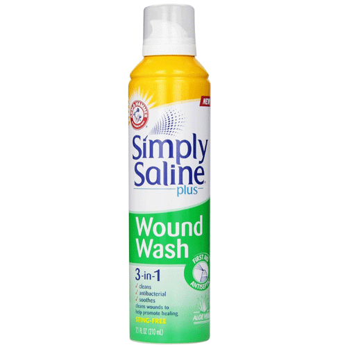 Simply Saline Plus Wound Wash