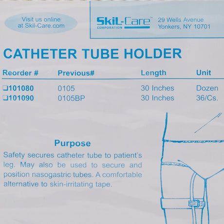 SkiL-Care Catheter Leg Strap, 30" - 101080-Pack - LL Medico
