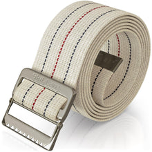 Skil-Care Cotton Gait Belt, Pinstripe, 72" Length - 252074-Single - LL Medico
