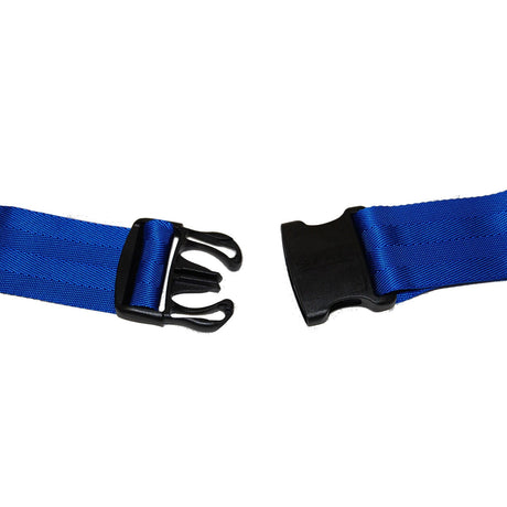 Skil-Care PathoShield Gait Belt, Blue Plastic Coated Webbing, 60" - 914380-Single - LL Medico