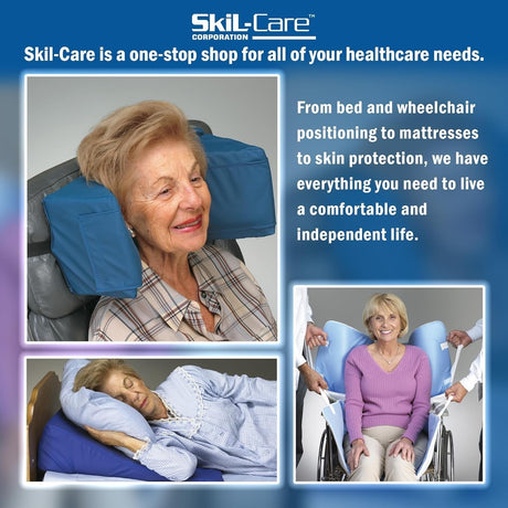 Skil-Care Ultra-Soft Heel Protector Pad, Blue, One Size Fits Most, Pair - 503030-Pair - LL Medico