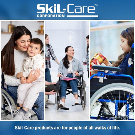 Skil-Care Ultra-Soft Heel Protector Pad, Blue, One Size Fits Most, Pair - 503030-Pair - LL Medico