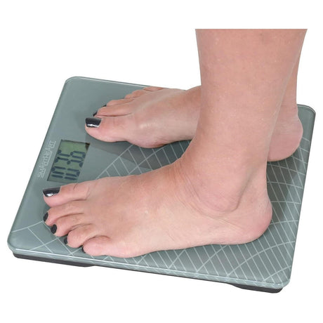 SmartHeart Digital Talking Scale, 438 lbs, Gray - 19-103 - LL Medico