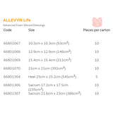 Smith & Nephew Allevyn Life Heel Silicone Gel Adhesive Foam Dressing, Sterile, 25 x 25.2 cm - 66801304-Single - LL Medico
