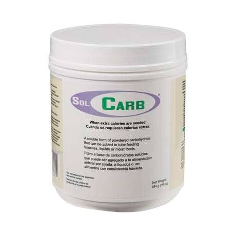 SolCarb Unflavored Carbohydrate Powder Supplement, 16 oz - 7001-N-Single - LL Medico