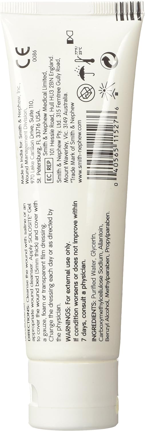 Solosite Hydrogel Wound Care Gel - 449600-Single - LL Medico