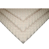 Span America Convoluted Foam Mattress Overlay, 72" x 34" x 4", White - SP45S-000-Single - LL Medico