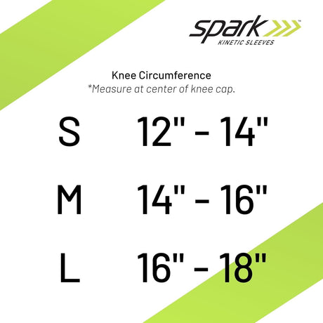 Brownmed Spark Kinetic Knee Compression Sleeve, One Sleeve - 40411 - LL Medico