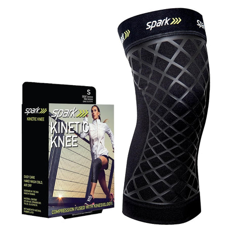 Brownmed Spark Kinetic Knee Compression Sleeve, One Sleeve - 40411 - LL Medico