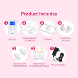 Spectra 9 Plus Premier Portable Rechargeable Breast Pump - MM011343 - LL Medico