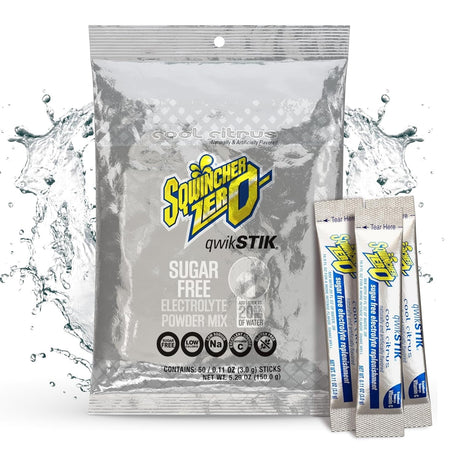 Sqwincher Qwik Stik Zero Oral Electrolyte Solution, Lemonade, 0.11 oz - 159060103-Pack - LL Medico