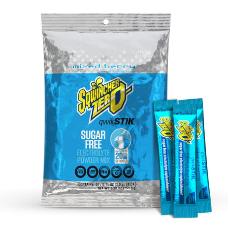 Sqwincher Qwik Stik Zero Oral Electrolyte Solution, Lemonade, 0.11 oz - 159060103-Pack - LL Medico
