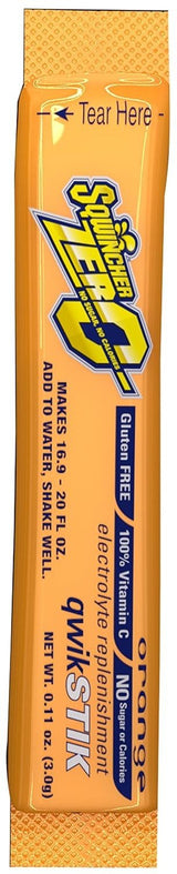 Sqwincher Qwik Stik Zero Oral Electrolyte Solution, Mixed Berry, 0.11 oz - 159060101-Pack - LL Medico