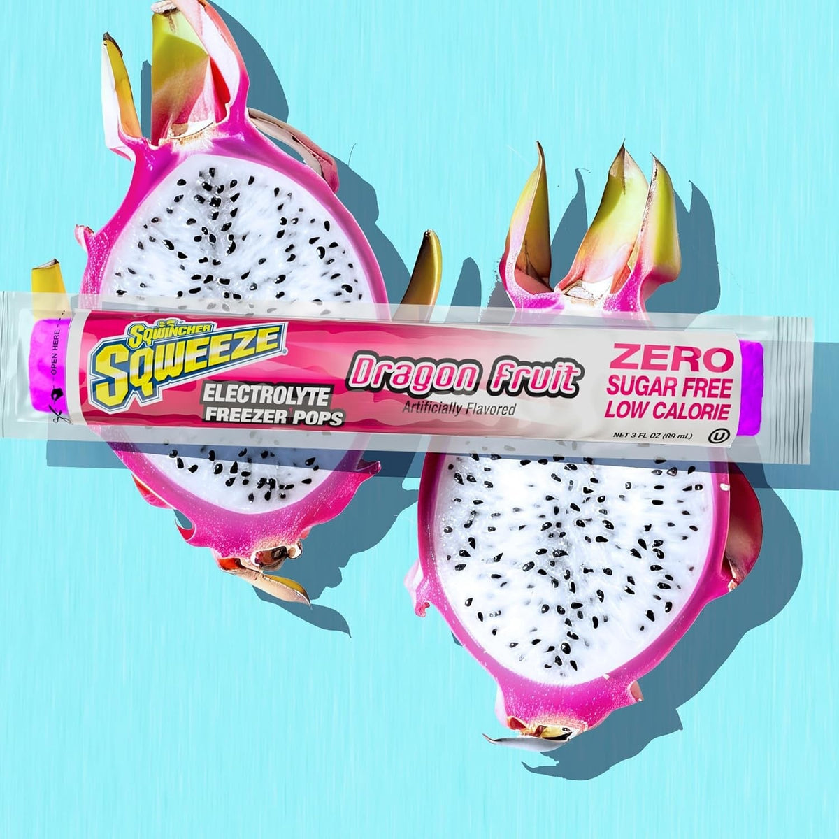 Sqwincher Sqweeze Zero Electrolyte Freezer Pops, Variety Pack, 3 oz - 159200231-Bag - LL Medico