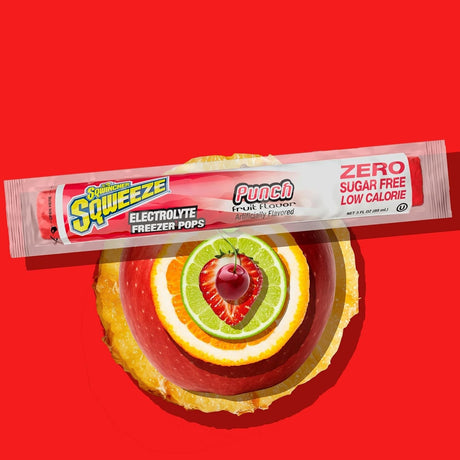 Sqwincher Sqweeze Zero Electrolyte Freezer Pops, Variety Pack, 3 oz - 159200231-Bag - LL Medico