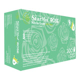 StarMed Rose Nitrile Exam Glove - SMNR202-Box - LL Medico