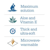 Stryker Sage Comfort Bath Full - Body Cleansing Washcloths, Heavyweight - 7903-Pack - LL Medico