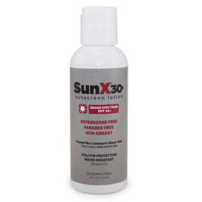 SunX 30+ Broad Spectrum Sunscreen Lotion, 4 oz Bottle - 71666-Single - LL Medico