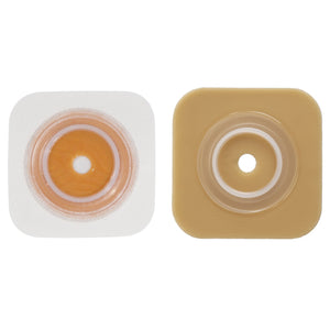 Sur-Fit Natura Ostomy Barrier, Flat, Trim to Fit, Extended Wear, 57 mm Flange, 1 3/8 to 1 3/4" Opening - 401576-Single - LL Medico