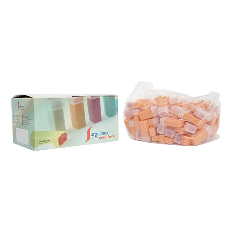 Surgilance Safety Lancets, 21 Gauge - SLN240-Box - LL Medico