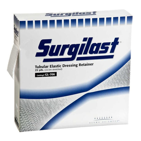 Surgilast Tubular Elastic Dressing Retainer, Non-Sterile, 25 Yd - GL706-Single - LL Medico