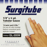 Surgitube Tubular Gauze Bandage, Non-Sterile, Size 2, 7/8" x 5 Yard - GL205W-Single - LL Medico