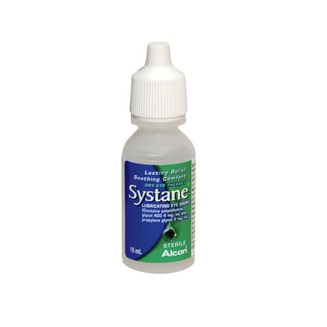 Systane Lubricant Eye Drops, 0.5 oz Bottle, Sterile - 00065042915-Single - LL Medico