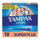 Tampax Pearl Tampons Super Plus Absorbency Unscented - 07301047905-Box - LL Medico