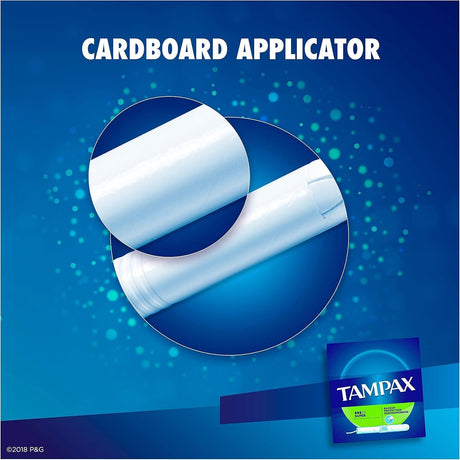 Tampax Super Absorbency Unscented Tampons with Cardboard Applicator - 00073010000728-Box - LL Medico