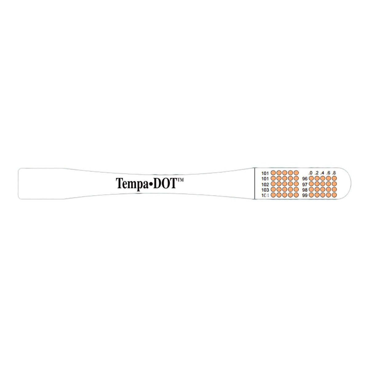 Tempa-DOT Disposable Oral Thermometer - 5122NS-Box - LL Medico