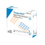 Tempa·DOT Disposable Oral Thermometer, Color Dot Display, 99 to 104 °F - 5122-Box - LL Medico