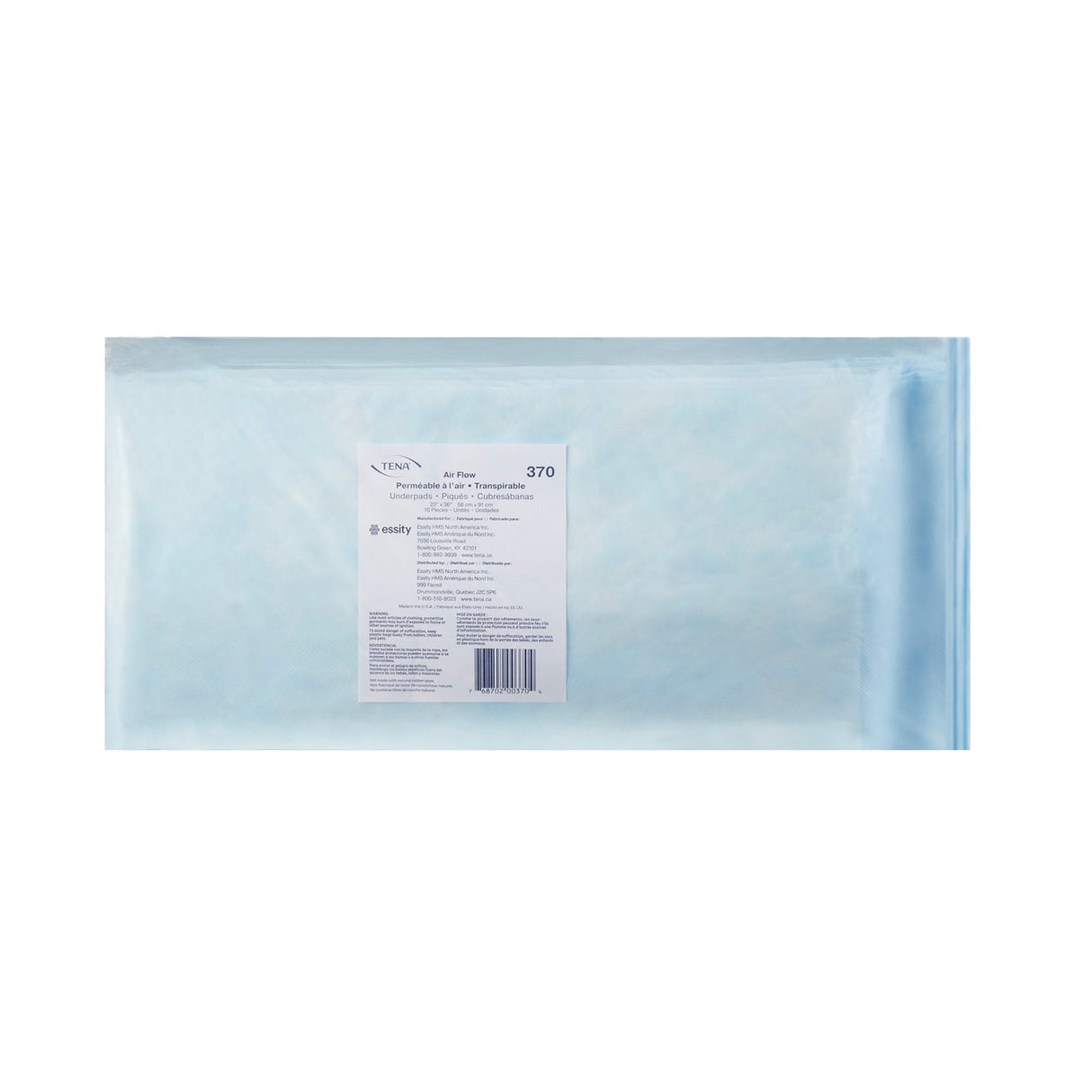 TENA Air Flow Underpads, Moderate Absorbency - 370-Pack - LL Medico