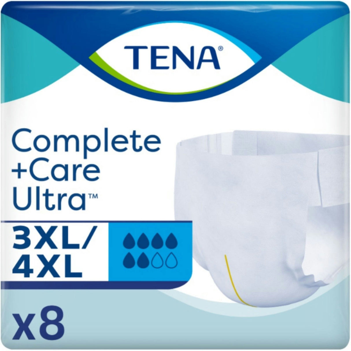 TENA Complete +Care Ultra Briefs - 67905-Pack - LL Medico