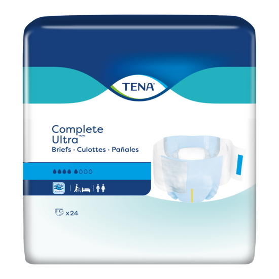 TENA Complete Ultra Adult Briefs - 67322-Case - LL Medico
