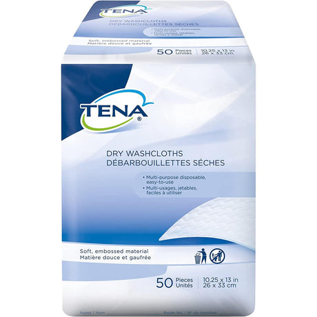 TENA Dry Washcloths - 74499-Pack - LL Medico