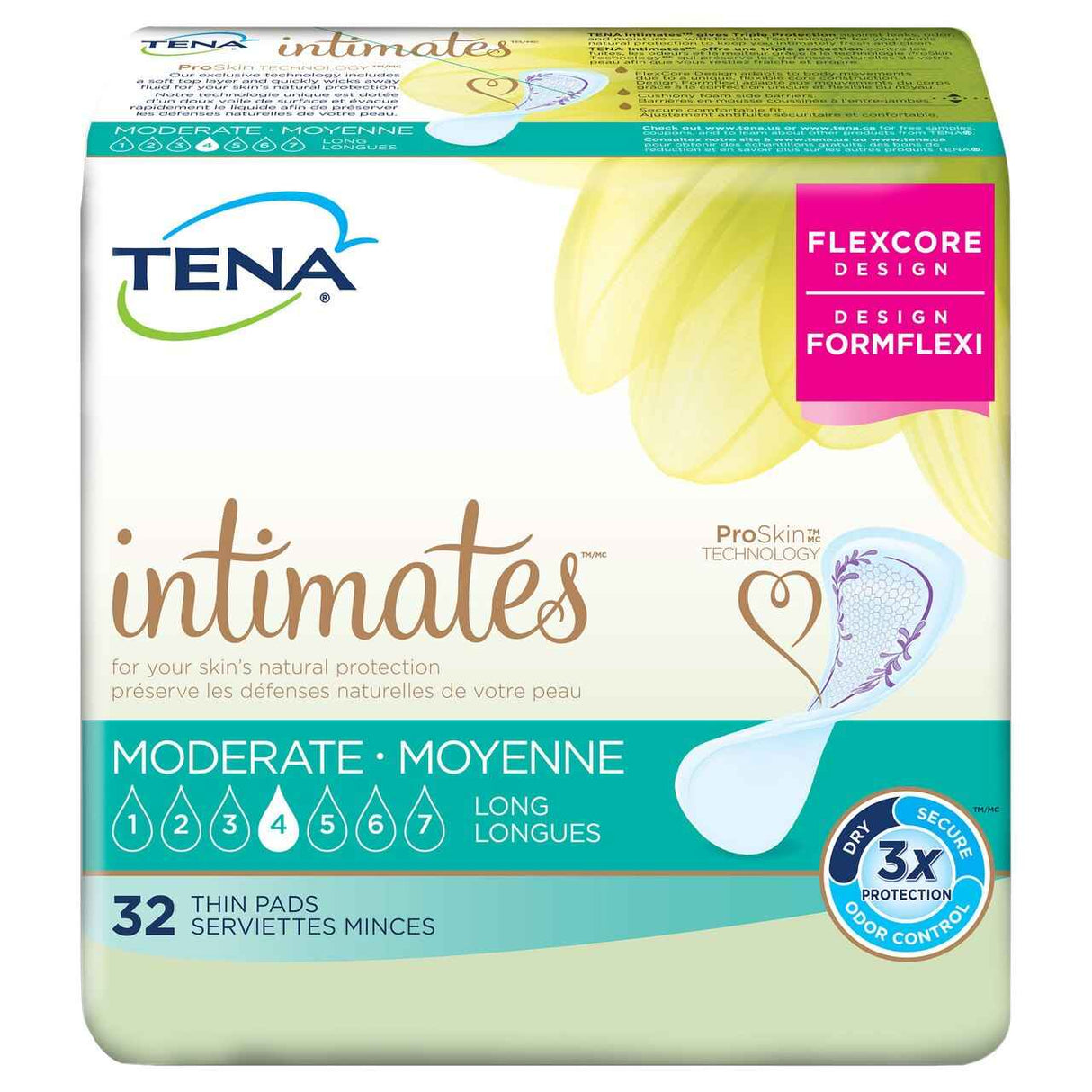 TENA Intimates Moderate Thin Liners - 54266-Pack - LL Medico