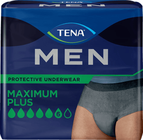 TENA Men Maximum Plus Protective Underwear, package front