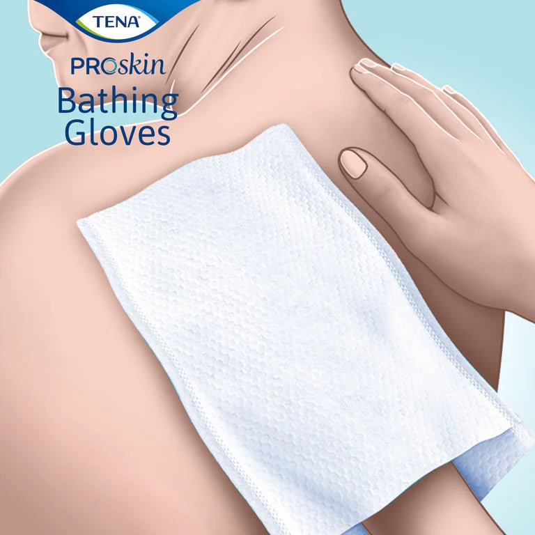 TENA ProSkin Bathing Glove - 54366-Pack - LL Medico