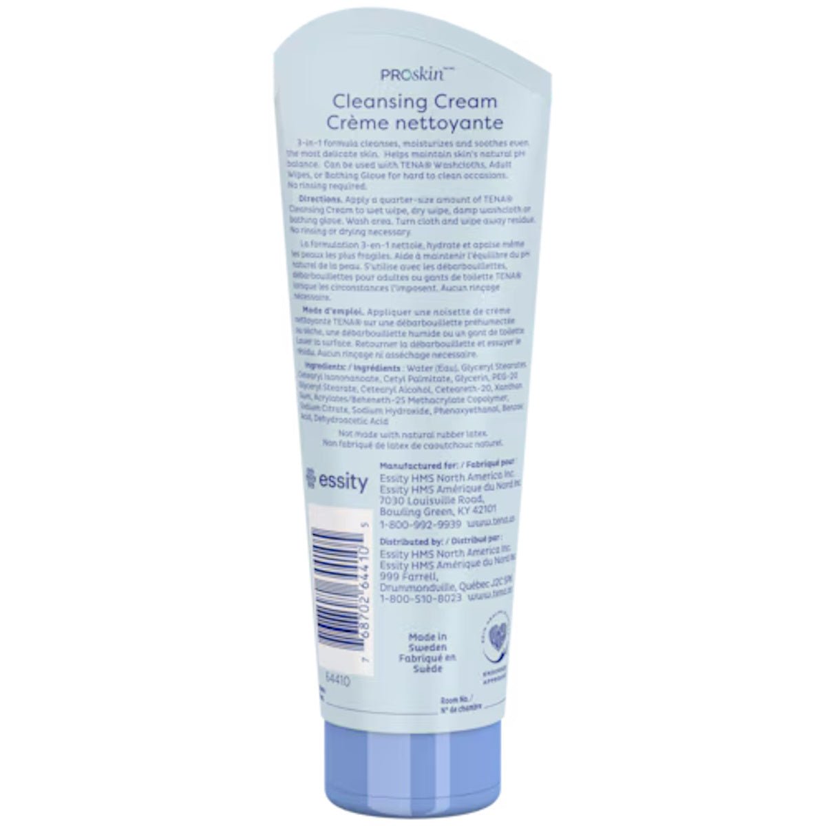 TENA ProSkin Cleansing Cream - 64410-Single - LL Medico