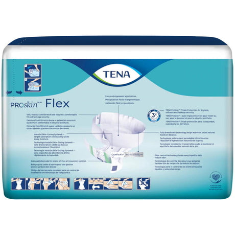 TENA ProSkin Flex Super Belted Brief - 67804-Pack - LL Medico